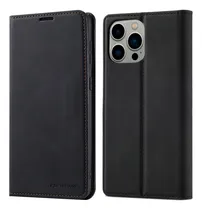 Comprar Funda Case De Cuero Para iPhone 16 Pro Max - Tapa Magnética
