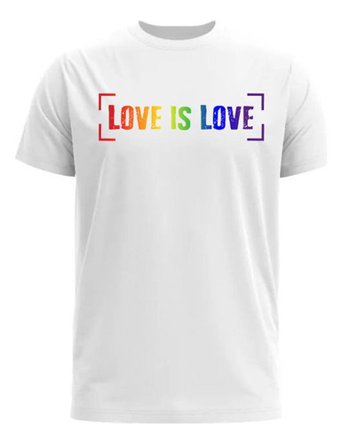 Remeras Sublimadas Orgullo Gay Diversidad Love Is Love