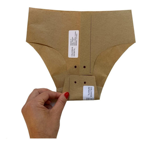 Imagem 6 de 8 de Kit Molde Calcinha Tanga + Calcinha Infantil