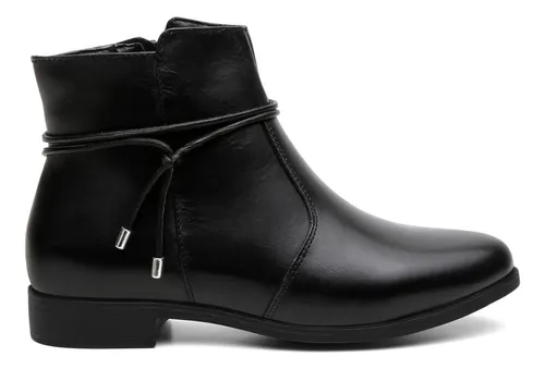 Mercado livre botas cano curto couro hot sale