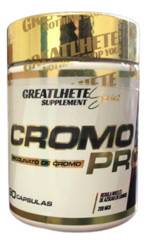 Picolinato De Cromo Pro Greatlhete 90 Capsulas Dietafitness