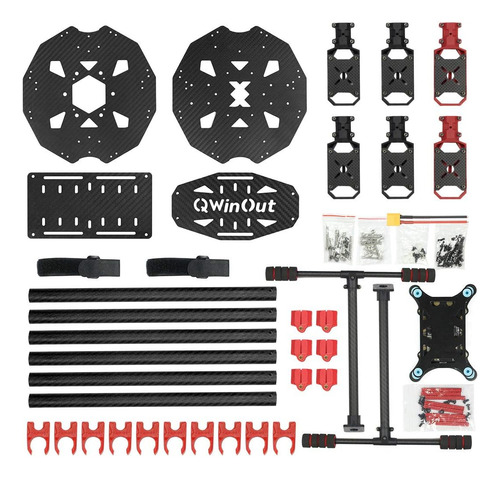 Q705 Seis Ejes Brazo Plegable Hexacopter Kit De Marco De Aer