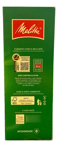 Cafe Melitta Tradicional A Vacuo Torrado E Moido Caixa 500g