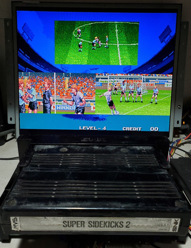 Super Sidekicks 2 Mvs Original Neogeo Jamma Arcade Capcom (Usado)