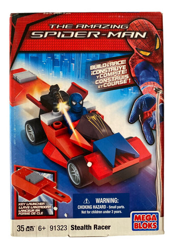 Spiderman Megabloks 91323 Stealth Racer Mega Construx 2012