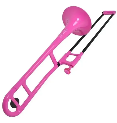 Trombone De Plástico Pbone Pink Rosa | MercadoLivre