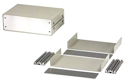 Caja Metal Serie 1402 Ventilado Instrumento Aluminio Ip30