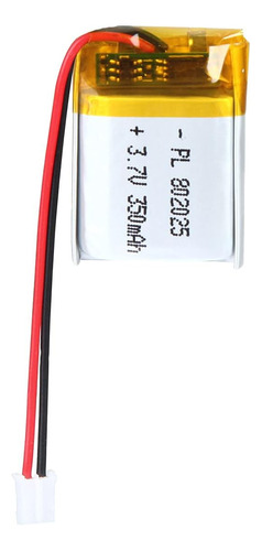 3.7v 350mah Battery 802025 Lithium Polymer Ion Recharge...