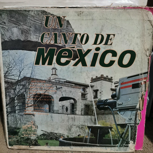 Disco Lp Un Canto De Mexico-manuel Ponce,agustiin Lara Etc