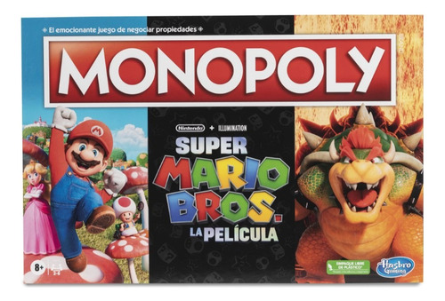 Monopoly Super Mario Bros La Película De Hasbro Gaming