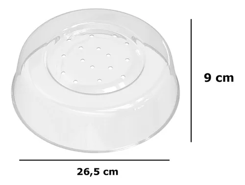 PRICKIG Tapa para microondas, gris azul - IKEA