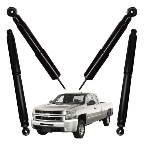 Kit Amortiguadores Cv Silverado 1500 1999 - 2010 Alta Cal.