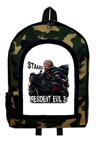 Mochila Camuflada Residen Evil Modelo 81