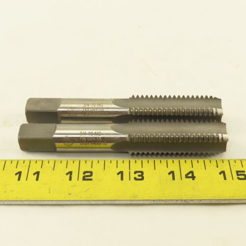Natc 3/4 -10 Nc Hs Gh-15 Plug Tap 4 Straight Flute Made Aal