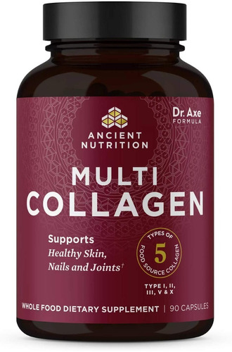 Ancient Nutrition Collagen - 90cap - Unidad a $3677