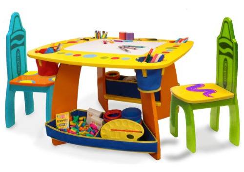 Juego De Mesa Y Silla De Madera.