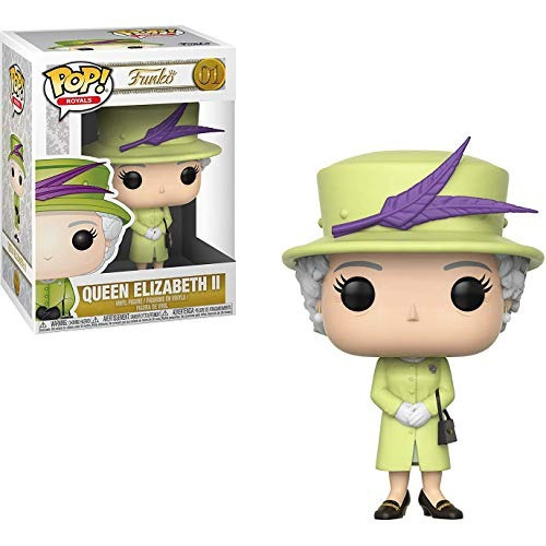 Funko Pop Queen Elizabeth Ii ! Royals Vinyl Figure & 1 Pet 