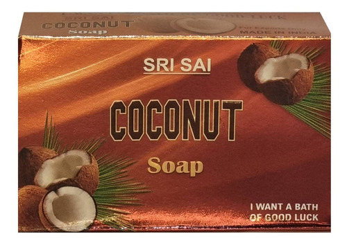 Jabón De Coco 90gr - Sri Sai