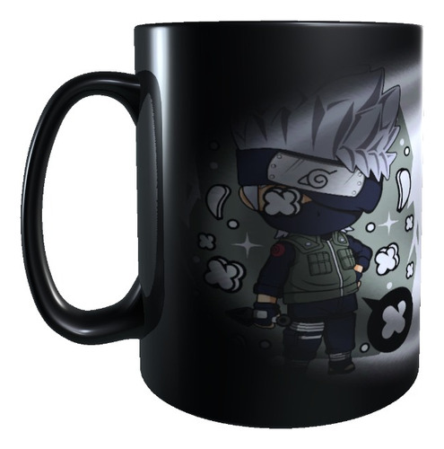 Taza Mágica Kakashi, Naruto, Tazon Magico Cambia Color