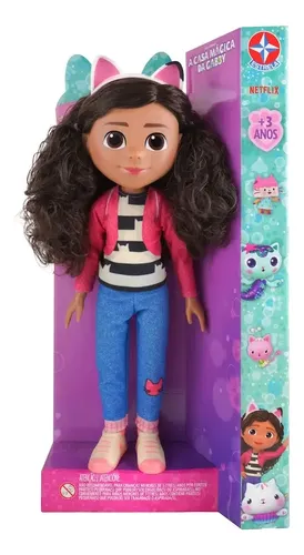 Boneca Gabby Dolls House - Estrela De 39 Cm Articulada | MercadoLivre