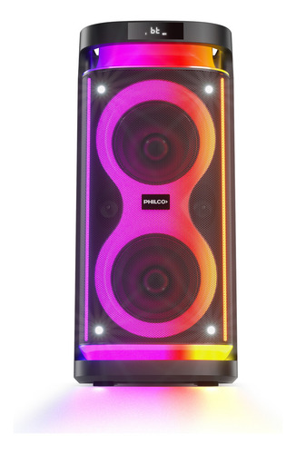 Torre De Sonido Philco Tp6500 4500w Función Karaoke Con Micrófono - Excelente (Reacondicionado)
