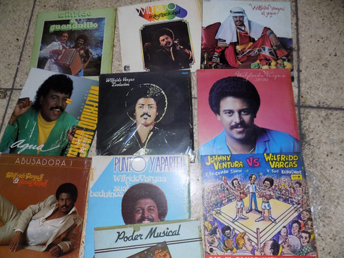 Wilfrido Vargas, Erengue , Salsa, Lps Varios Titulos Pvp Und