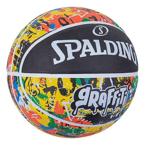 Pelota Basquet Spalding Nº 7 Grafitti Nba Outdoor Colores
