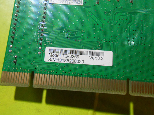 Placa De Red Pci Tp-link Gigabit Ethernet Adapter Tg-3269 (Usado)