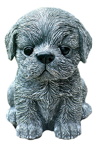 Estatua De Perro Figura Animal Creativa Adorno De Perro Para