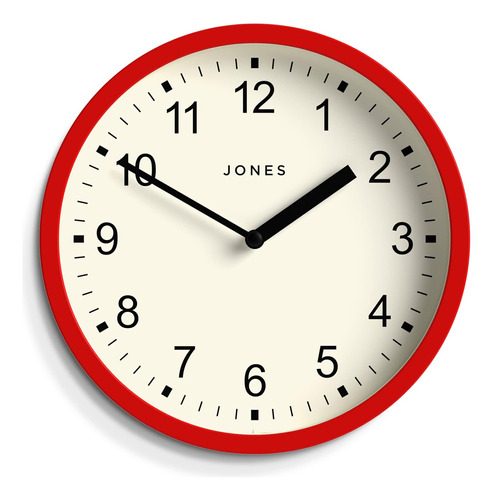 Jones Clocks® The Spin - Reloj Pequeño - Reloj De Pared Redo