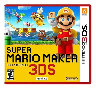 Mario Super Mario Maker Nintendo 3ds Físico