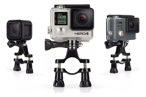Kit Premium 44 Accesorios Para Gopro Moto Bici Casco Auto
