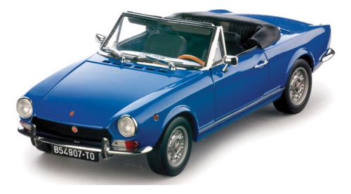 Fiat 124 Spider Bs 1970 1:18 Sunstar Platinum Sem Capota