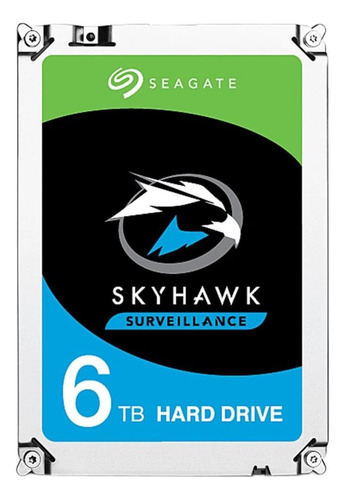 Disco Duro Interno Seagate Skyhawk St6000vx001 6tb 3.5 -