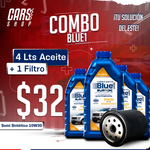 Kit Aceites Mas Filtro Semisintetico Y Mineral 