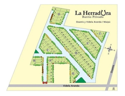 Imagen 2 de 4 de Terreno En Venta En Barrio Privado Maipú.