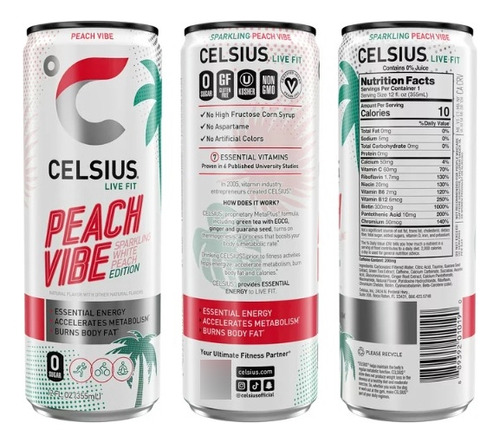 Celsius Essential Energy Sparkling Vibe Variety Pack 18pk