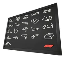 Comprar Archivo Stl, Stl Cuadro Formula 1, Stl Cuadro Pistas F1
