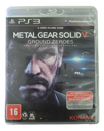Metal Gear Solid V Ground Heroes Playstation 3 Ps3 Físico