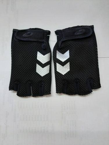 Guantes Dedos Cortos Calleras Negro T:xl-bmmotopartes 