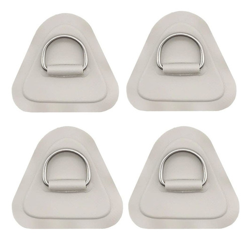 4 Piezas Pad/patch D Anillos Para Pvc Inflable Barco Canoa .