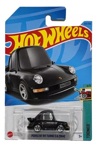 Hot Wheels Carro Porsche 911 Turbo 3.6 964 + Obsequio