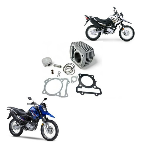 Kit De Cilindro Completo Para Yamaha Xtz 150 Calidad Alta