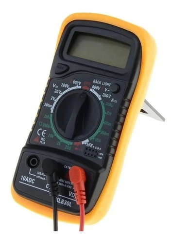 Multimetro Digital Xl830l Tester Voltímetro Medidor 