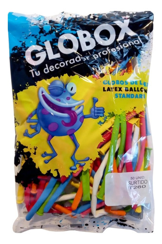Globos Globología X 50 Unidades