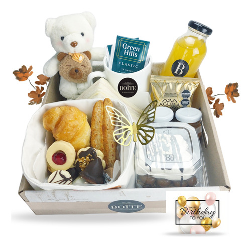 Desayuno A Domicilio Brunch Regalo Box Cumpleaños Con Taza