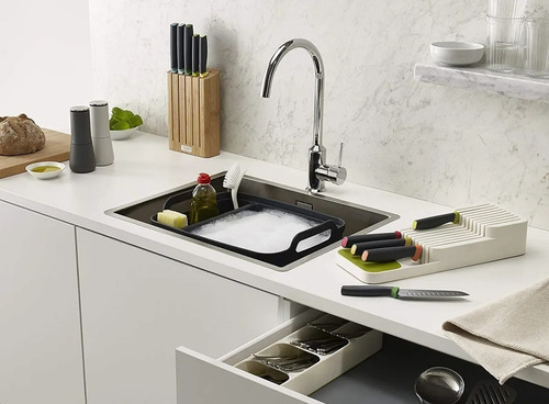 Imagen 8 de 9 de Organizador De Cuchillos Soporte Porta Cubiertos Cocina X L