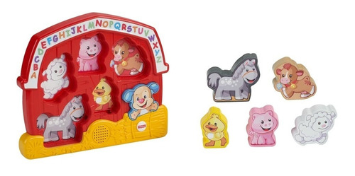 Rompecabezas Fisher-price Sonidos De Animales Granja