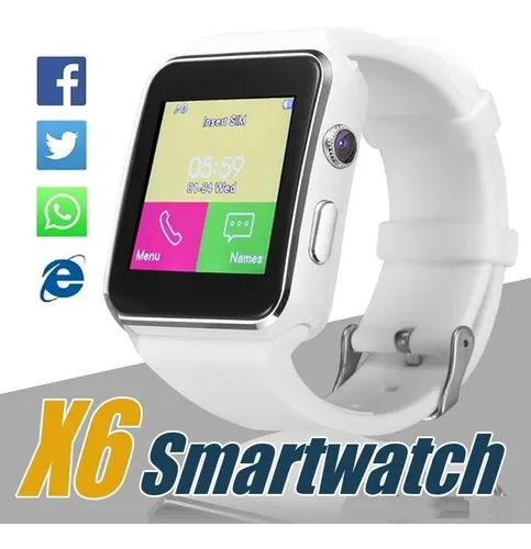 Reloj inteligente x6 caracteristicas new arrivals