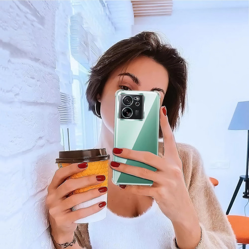 Funda Acrigel Airbag Rígido Para Xiaomi 13t Pro Transparente Acrigel Reforzado